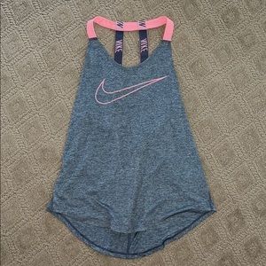 Nike Women’s Pink/Gray Tank Top